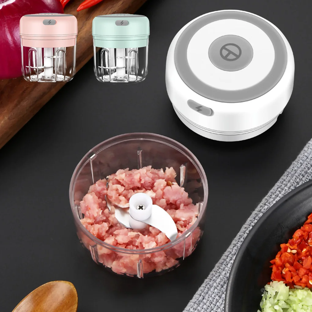2 Pieces Garlic Grinder Electrical Spice Chopper Portable Garlic Shredder Kitchen Food Slicer Tool, White
2 Pieces Garlic Grinder Electrical Spice Chopper Portable Garlic Shredder Kitchen Food Slicer Tool, White