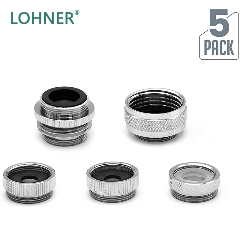 Набор аксессуаров для кухонного смесителя Lohner, 5 упаковок, латунный аэратор, садовый шланг, фильтр для воды, стандартный отводчик 
Набор аксессуаров для кухонного смесителя Lohner, 5 упаковок, латунный аэратор, садовый шланг, фильтр для воды, стандартный отводчик