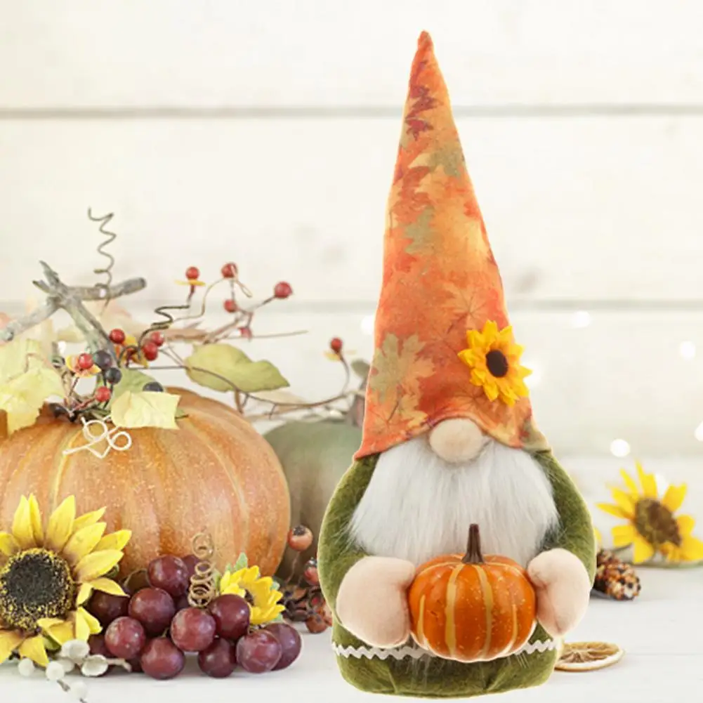 Gnome Statue Decoration Thanksgiving Creative Faceless Dolls Handmade Dwarf Decoration For Kids Autumn Handmade
Gnome Statue Decoration Thanksgiving Creative Faceless Dolls Handmade Dwarf Decoration For Kids Autumn Handmade
