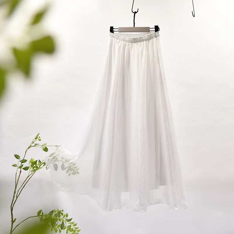 Simple Cotton and Linen Skirts Solid Ethnic Style Ethereal Swing A- Line Skirt 2021 Summer High Waist Slimming Dress Womens
Simple Cotton and Linen Skirts Solid Ethnic Style Ethereal Swing A- Line Skirt 2021 Summer High Waist Slimming Dress Womens