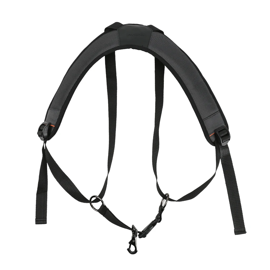 Professional Harness Padded Leather Saxophone Shoulder Strap for Baritone Alto Tenor Soprano Sax Music Accessories Black
Professional Harness Padded Leather Saxophone Shoulder Strap for Baritone Alto Tenor Soprano Sax Music Accessories Black