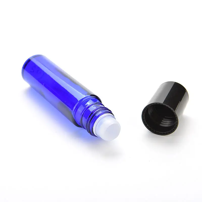 1PCS 10 ML Mini Sample Blue Glass Bottle Roll On Empty Fragrance Perfume Essential Oil Roll-On Black Plastic Cap Bottles
1PCS 10 ML Mini Sample Blue Glass Bottle Roll On Empty Fragrance Perfume Essential Oil Roll-On Black Plastic Cap Bottles