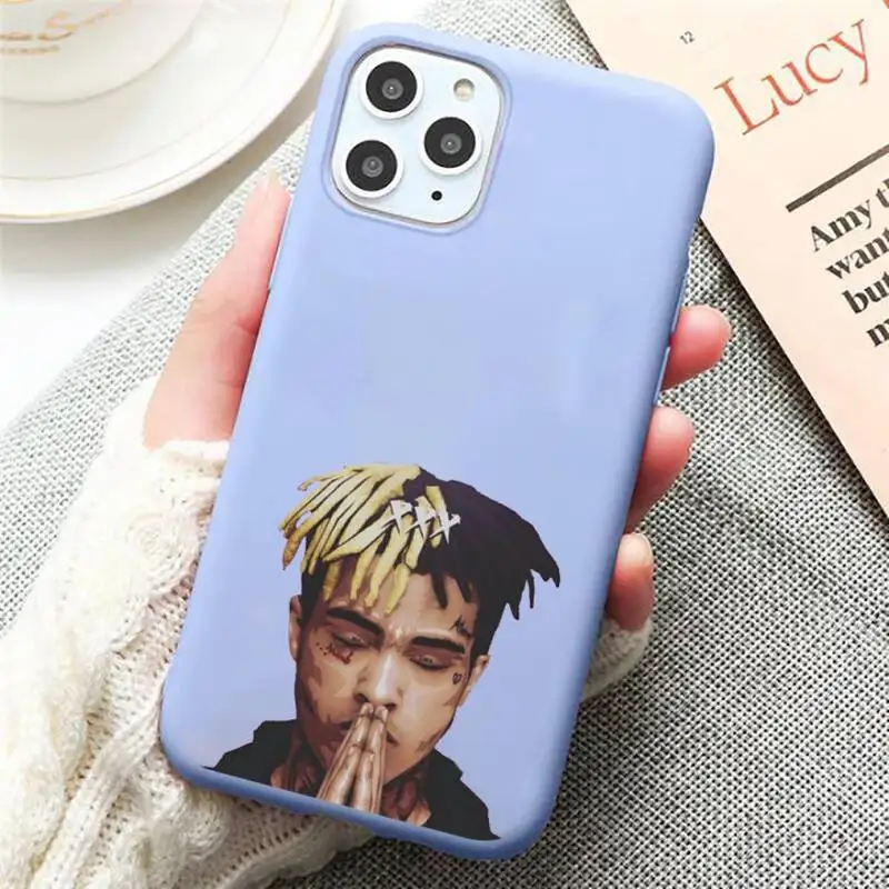 Hot Rapper XXXTentacion Phone Case Candy Color Blue for iPhone 11 12 pro XS MAX 8 7 6 6S Plus X 5S SE 2020 XR
Hot Rapper XXXTentacion Phone Case Candy Color Blue for iPhone 11 12 pro XS MAX 8 7 6 6S Plus X 5S SE 2020 XR