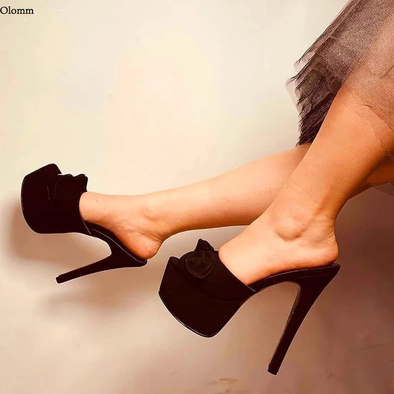 Olomm Faux Suede Women Platform Slingback Sandals Sexy Stiletto High Heels Open Toe Black Casual Shoes Women US Plus Size 5-20
Olomm Faux Suede Women Platform Slingback Sandals Sexy Stiletto High Heels Open Toe Black Casual Shoes Women US Plus Size 5-20