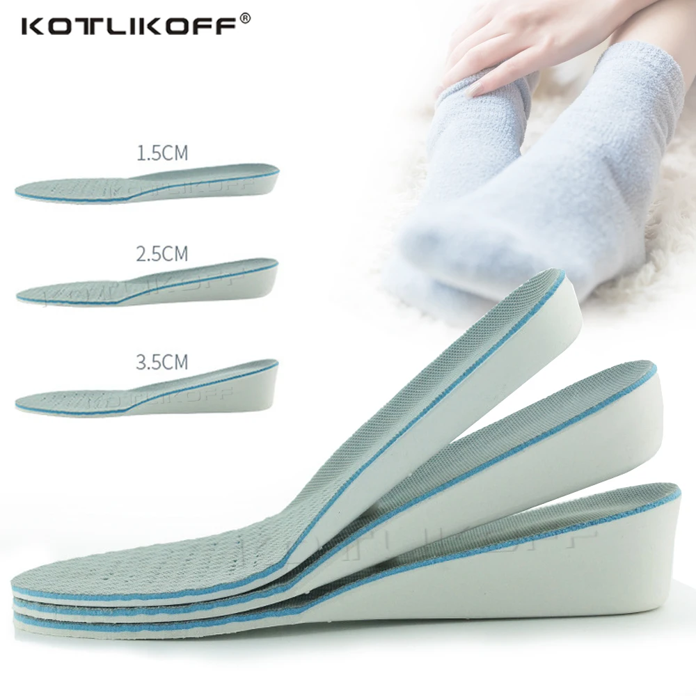 1.5/2.5/3.5cm Height Increase Elevator Shoes Insole Taller Insert Pad Insoles Breathable Heel Insole High Lift For Men Women
1.5/2.5/3.5cm Height Increase Elevator Shoes Insole Taller Insert Pad Insoles Breathable Heel Insole High Lift For Men Women