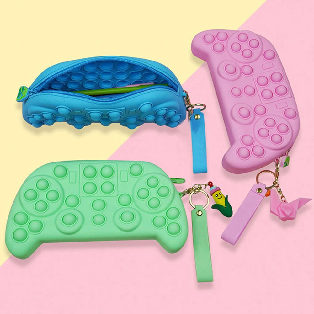 Push Bubble Stress Toys Solid Color Pencilcase Push Bubble Toys Autism Sensory Stress Reliver Toys for Kids
Push Bubble Stress Toys Solid Color Pencilcase Push Bubble Toys Autism Sensory Stress Reliver Toys for Kids