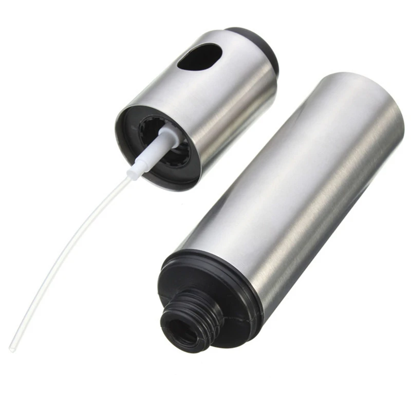Stainless Steel Olive Oil Sprayer Spray Bottle Spraying Oil Jar Pot Kitchen Cookware Tools Frasco de oleo Silver
Stainless Steel Olive Oil Sprayer Spray Bottle Spraying Oil Jar Pot Kitchen Cookware Tools Frasco de oleo Silver
