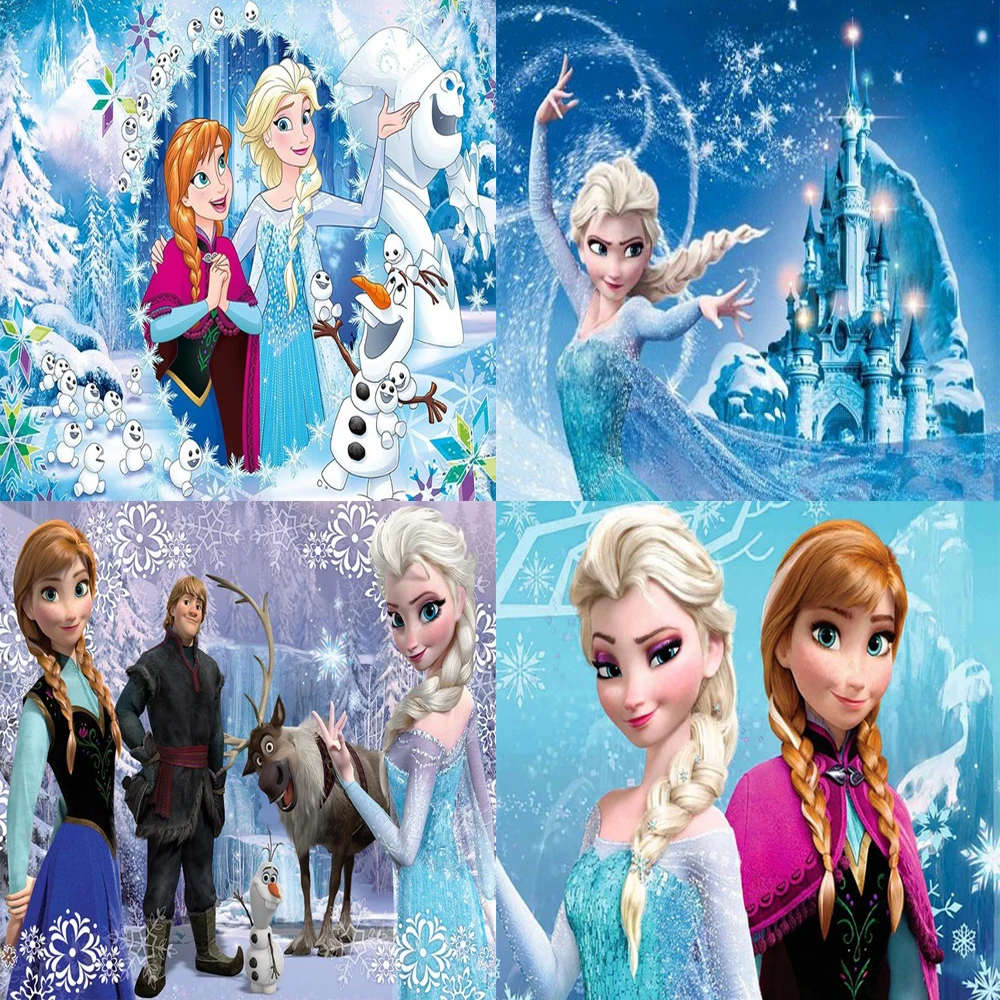 5D DIY Diamond Painting Disney Frozen Elsa Anna Cross Stitch Square/Round Diamond Embroidered Mosaic Home Decoration
5D DIY Diamond Painting Disney Frozen Elsa Anna Cross Stitch Square/Round Diamond Embroidered Mosaic Home Decoration