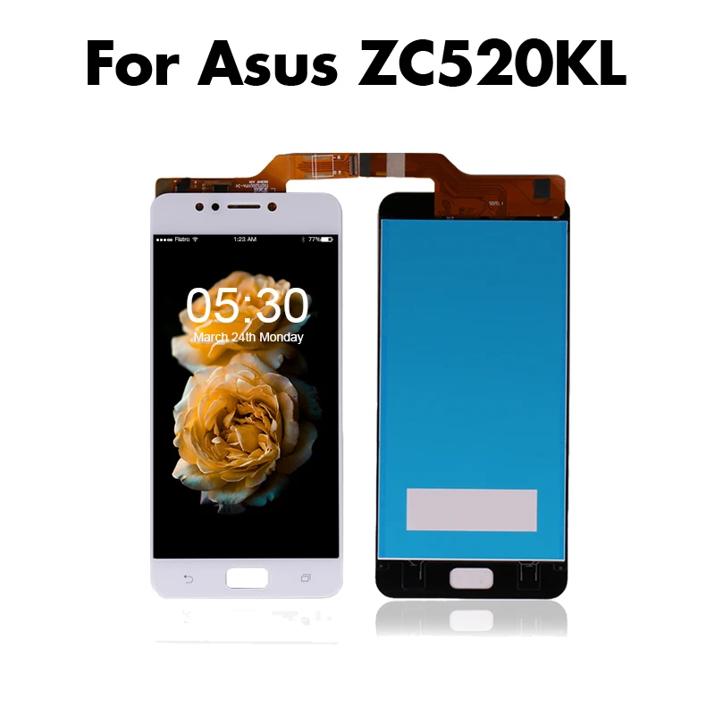 ЖК дисплей для Asus Zenfone 4 Max ZC520KL сенсорный экран дигитайзер сборка lcd черный/белый