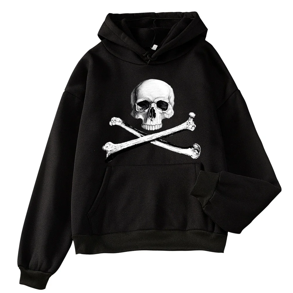 Skull Black Streetwear Hoodie Sweatshirt Women Aesthetic Clothes Oversized Punk Style Autumn Winter Hip Hop Top Pullover
Skull Black Streetwear Hoodie Sweatshirt Women Aesthetic Clothes Oversized Punk Style Autumn Winter Hip Hop Top Pullover