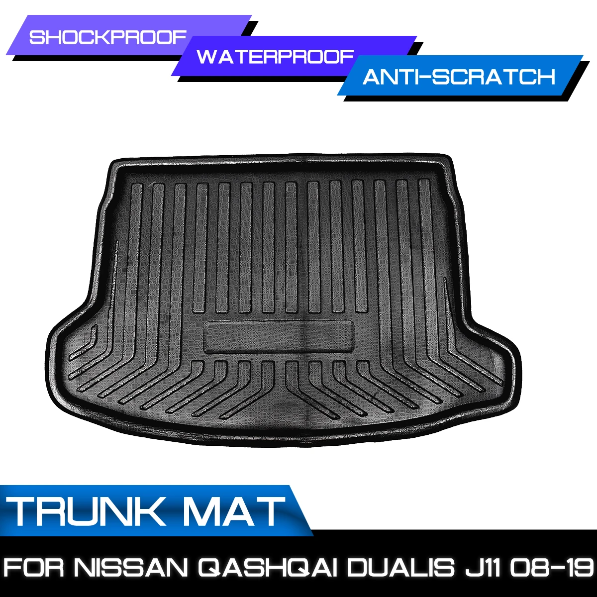 Для Nissan Qashqai, Dualis J11 2008-2019, Задняя подкладка для груза, коврик для багажника, поднос, коврик, коврики для грязи, аксессуары для автомобиля
Для Nissan Qashqai, Dualis J11 2008-2019, Задняя подкладка для груза, коврик для багажника, поднос, коврик, коврики для грязи, аксессуары для автомобиля