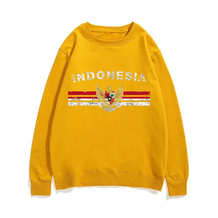Unisex Loose Tops Clothes for Teens INDONESIA Sign Printing Pullover Fashion Vintage Tops Man Woman Oversized EU Size Streetwear
Unisex Loose Tops Clothes for Teens INDONESIA Sign Printing Pullover Fashion Vintage Tops Man Woman Oversized EU Size Streetwear
