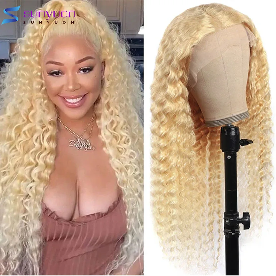 Honey Blonde Deep Wave Frontal Wig 613 HD Transparent Frontal Wig Deep Curly Wet And Wavy 13X4 Lace Front Human Hair Wigs
Honey Blonde Deep Wave Frontal Wig 613 HD Transparent Frontal Wig Deep Curly Wet And Wavy 13X4 Lace Front Human Hair Wigs