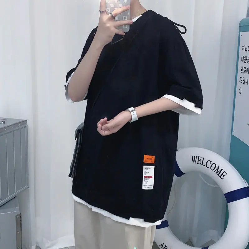 Similar to two cotton semi-short-sleeved t-shirts men plus size popular logo trend fat loose body versatile handsome summer outf
Similar to two cotton semi-short-sleeved t-shirts men plus size popular logo trend fat loose body versatile handsome summer outf