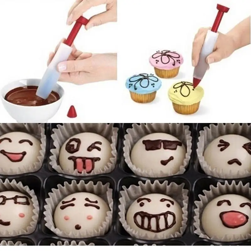 Food Writing Pen Chocolate Decorating Tools Cake Mold Cream Cup Cookie Icing Piping Pastry Nozzles Kitchen Accessories
Food Writing Pen Chocolate Decorating Tools Cake Mold Cream Cup Cookie Icing Piping Pastry Nozzles Kitchen Accessories
