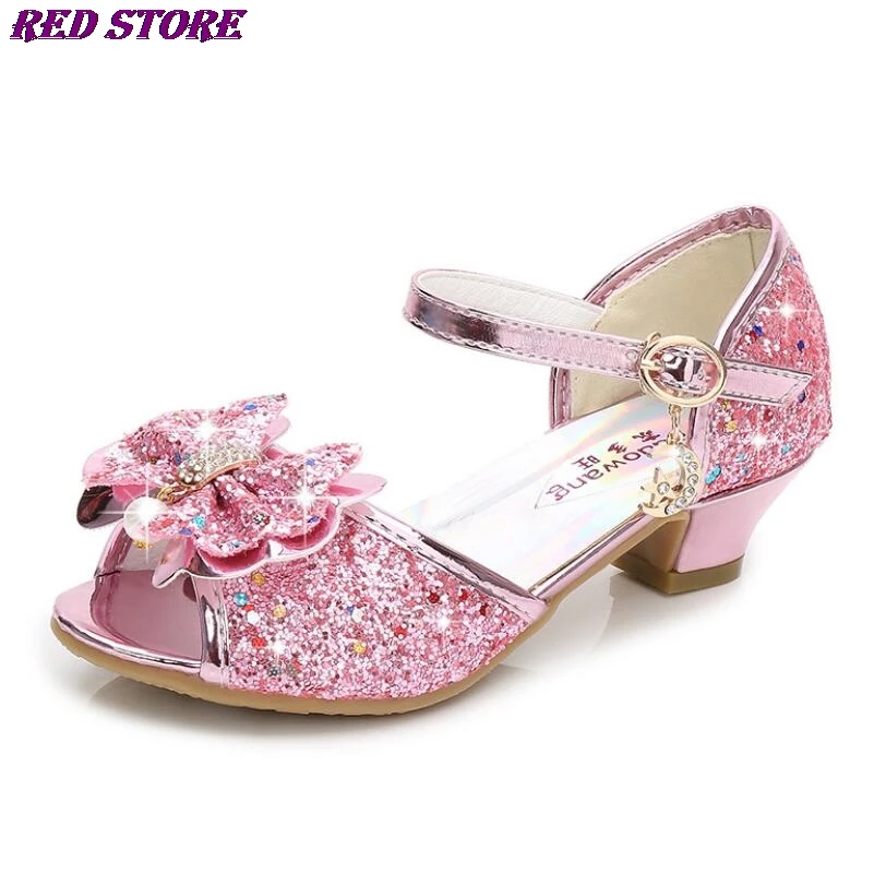 Princess Girls Party Shoes Children Sandals Colorful Sequins High Heels Shoes Girls Sandals Peep Toe Summer Kids Dance Shoes
Princess Girls Party Shoes Children Sandals Colorful Sequins High Heels Shoes Girls Sandals Peep Toe Summer Kids Dance Shoes