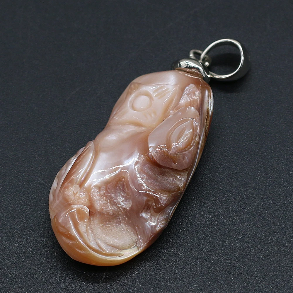 Natural Shell Stone Pendant Charms Irregural Shape Pink Shell Pendant for Making DIY Women Jewerly Necklace Gift 20x45mm
Natural Shell Stone Pendant Charms Irregural Shape Pink Shell Pendant for Making DIY Women Jewerly Necklace Gift 20x45mm