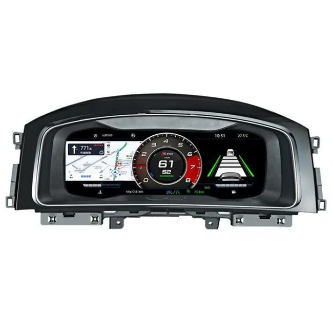 Цифровой спидометр Newnavi 12,3 ''для VW Golf 7, сменный экран приборной панели, ЖК-дисплей, автомобильная система измерения
Цифровой спидометр Newnavi 12,3 ''для VW Golf 7, сменный экран приборной панели, ЖК-дисплей, автомобильная система измерения
