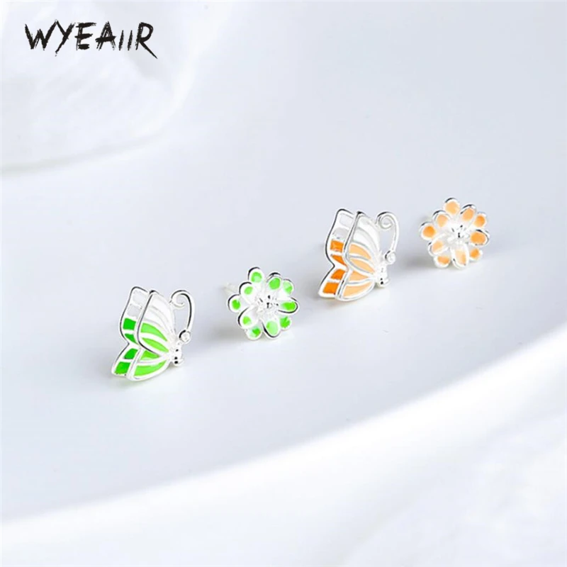 WYEAIIR Fashion Asymmetry Fresh Literary Cute Butterfly Petals 925 Sterling Silver Female Stud Earrings
WYEAIIR Fashion Asymmetry Fresh Literary Cute Butterfly Petals 925 Sterling Silver Female Stud Earrings