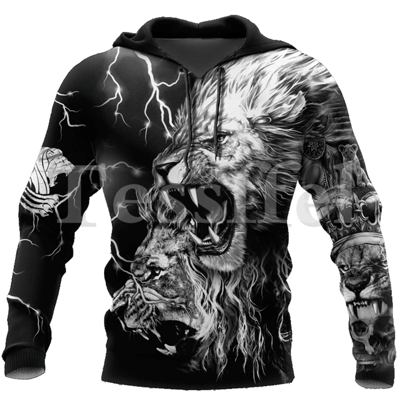Tessffel 3D Printed King Lion Tattoo New Fashion Harajuku Animal Hoodie Jacket Zipper Sweatshirt Cool Streetwear Style-10
Tessffel 3D Printed King Lion Tattoo New Fashion Harajuku Animal Hoodie Jacket Zipper Sweatshirt Cool Streetwear Style-10