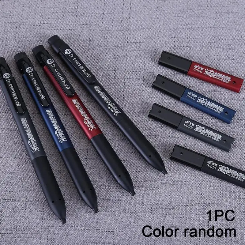 1Pc 2B Black Lead Refills Holder Automatic Exam School Mechanical Pencil For Office Study Papelaria Examination Supplies E1F1
1Pc 2B Black Lead Refills Holder Automatic Exam School Mechanical Pencil For Office Study Papelaria Examination Supplies E1F1