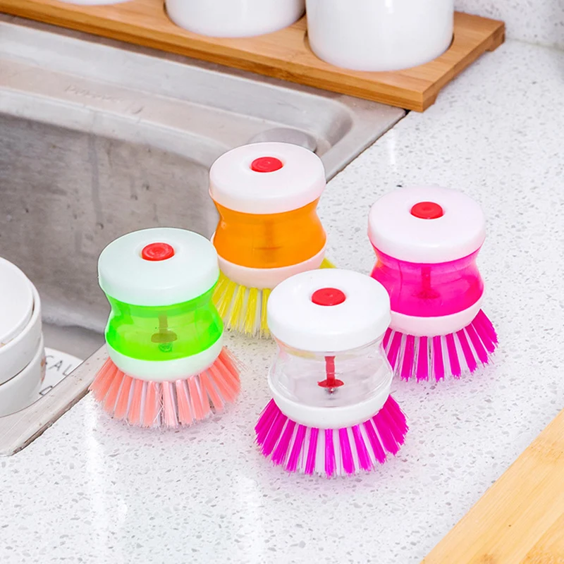 1pcs New Wash Pot Brush With Washing Up Liquid Home Kitchen Washing Utensils Pot Dish Brush Household Cleaning
1pcs New Wash Pot Brush With Washing Up Liquid Home Kitchen Washing Utensils Pot Dish Brush Household Cleaning