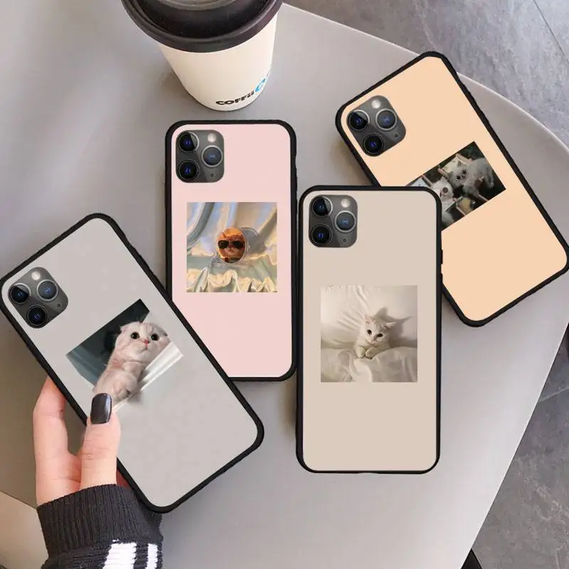 Pink Aesthetic cute cat pattern Phone Case For iphone 12 11 13 7 8 6 s plus x xs xr pro max mini
Pink Aesthetic cute cat pattern Phone Case For iphone 12 11 13 7 8 6 s plus x xs xr pro max mini