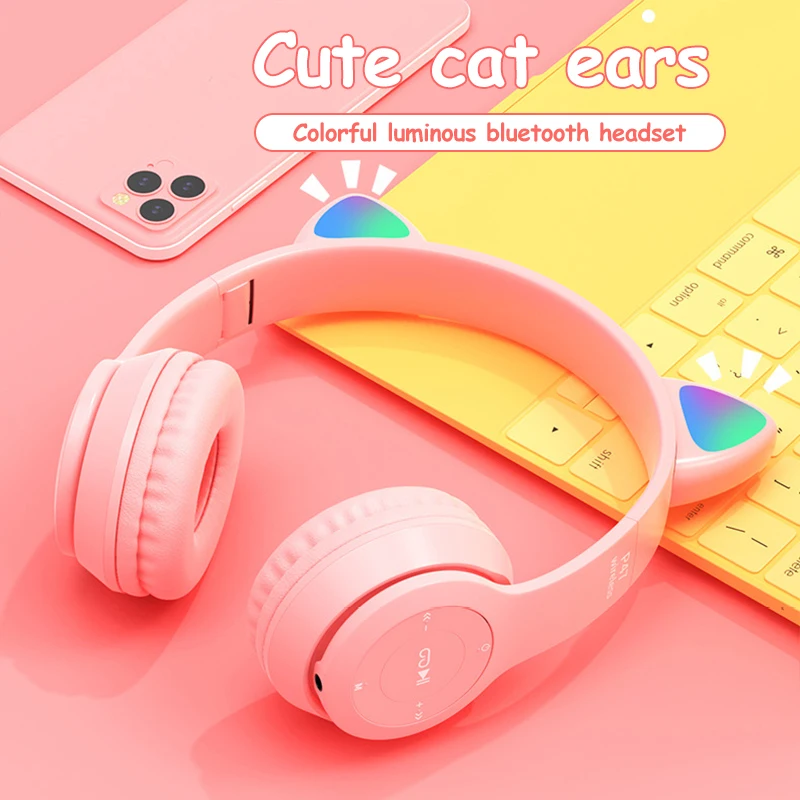 Bluetooth 5.0 Earphones Big Cat Ear Gaming Earphone Wired Headset Gamer Sport Hifi Sports Headphones Blutooth Wireless Earbuds
Bluetooth 5.0 Earphones Big Cat Ear Gaming Earphone Wired Headset Gamer Sport Hifi Sports Headphones Blutooth Wireless Earbuds