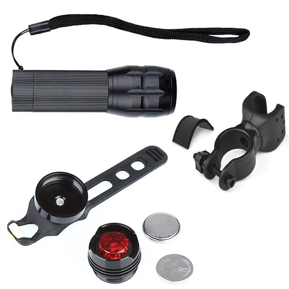 Headlight For Bicycle Super Bright LED Cycling Bicycle Light Set with Front Light Rear Light & Battery Bicycle Flashlight#50 
Headlight For Bicycle Super Bright LED Cycling Bicycle Light Set with Front Light Rear Light & Battery Bicycle Flashlight#50