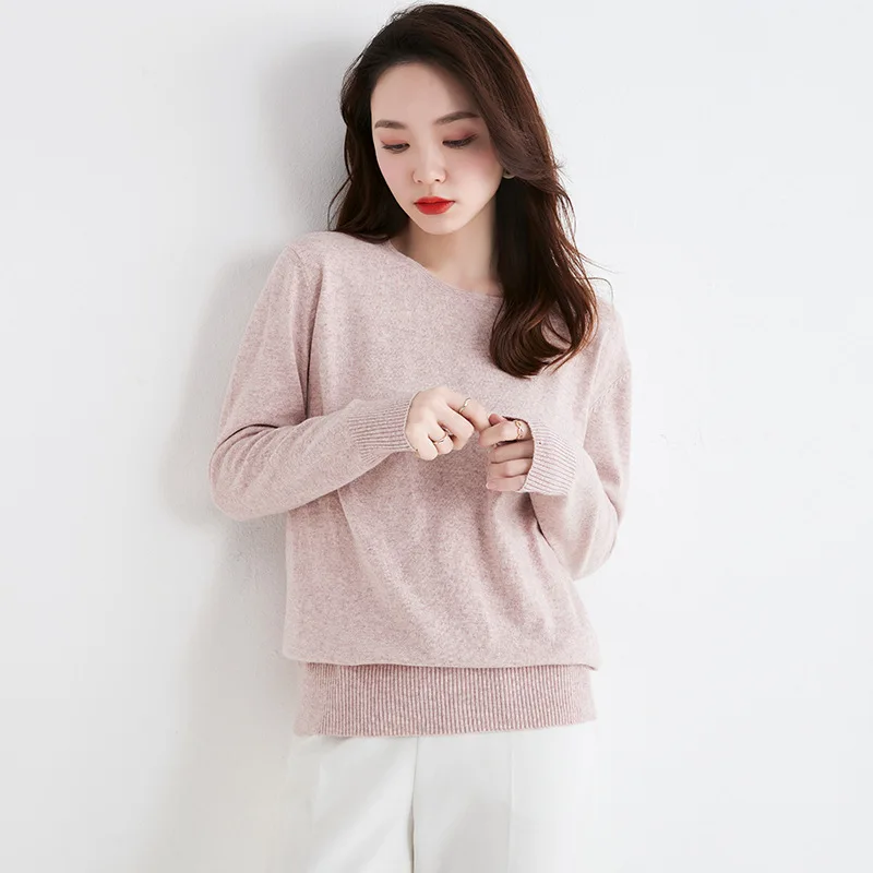 2020 New Autumn Spring Elegant Women Sweater Long Sleeve Round Neck Fashion Female Casual Kintted Pullovers Soild Basic Tops
2020 New Autumn Spring Elegant Women Sweater Long Sleeve Round Neck Fashion Female Casual Kintted Pullovers Soild Basic Tops