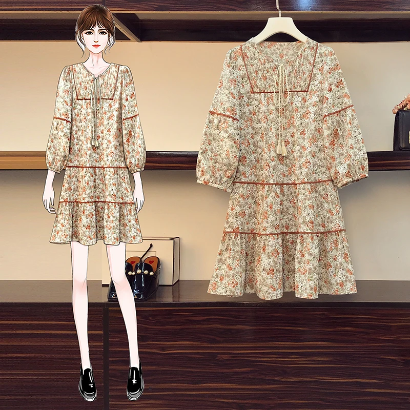 4XL Plus Size Women Bohemia Floral Dress Summer 2021 Tassel Lace-up O-neck Half Sleeve Loose Casual Print Ruffle Mini Dresses
4XL Plus Size Women Bohemia Floral Dress Summer 2021 Tassel Lace-up O-neck Half Sleeve Loose Casual Print Ruffle Mini Dresses