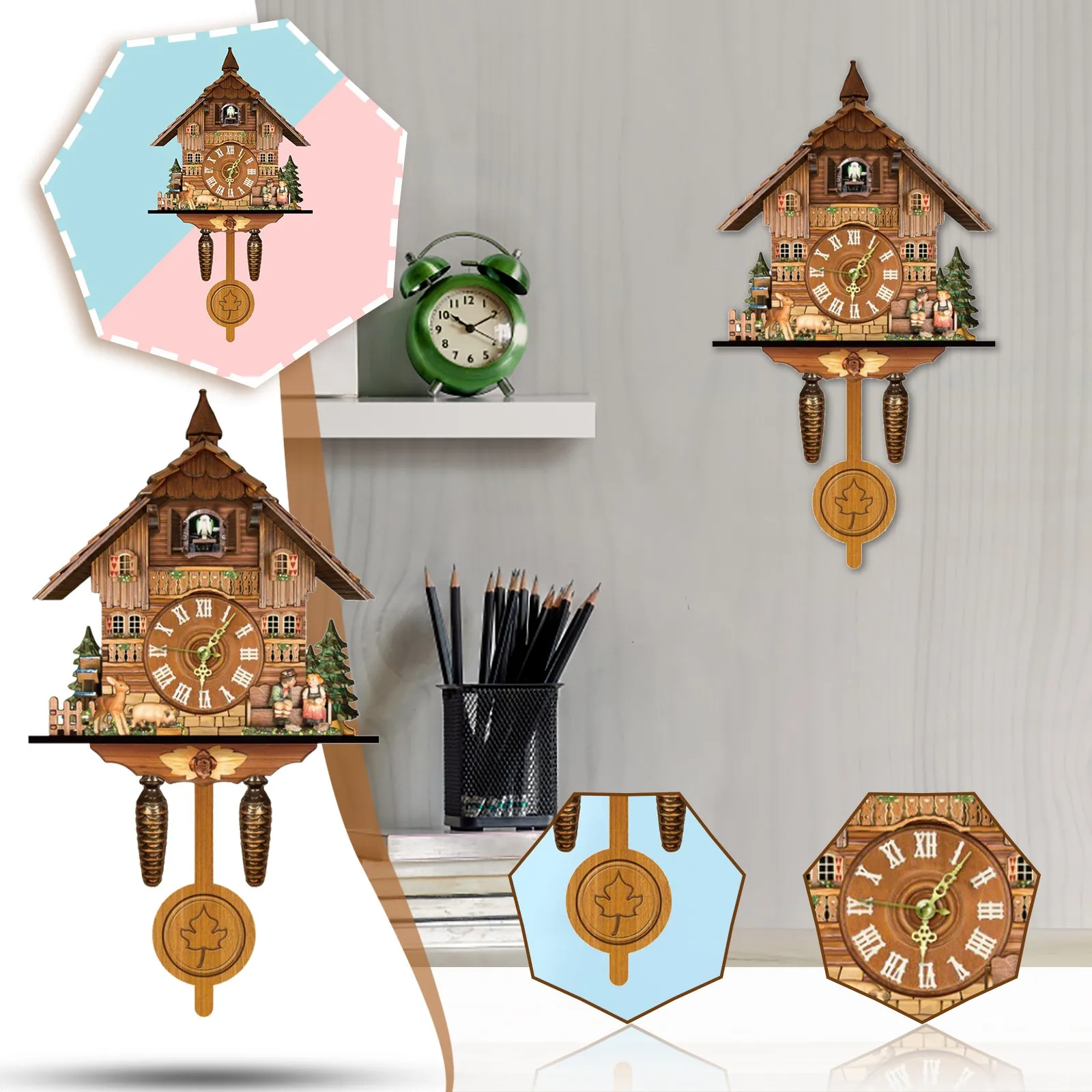 Новое поступление, старинные деревянные подвесные часы, настенные часы, будильник, украшение для дома, гостиной, оптовая продажа, Прямая пос...
Новое поступление, старинные деревянные подвесные часы, настенные часы, будильник, украшение для дома, гостиной, оптовая продажа, Прямая пос...