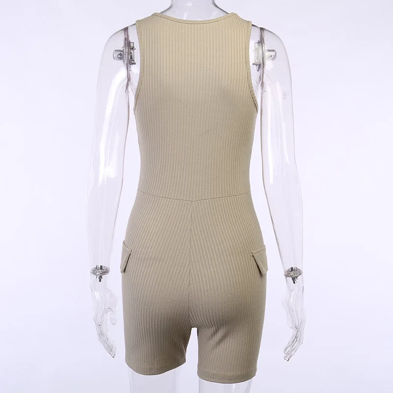 Womens Fashion Bodycon Romper Summer 2021 Sports Fitness Sleeveless Cotton Rib Bodysuit Ladies Jumpsuit Shorts Mono Negro Mujer
Womens Fashion Bodycon Romper Summer 2021 Sports Fitness Sleeveless Cotton Rib Bodysuit Ladies Jumpsuit Shorts Mono Negro Mujer