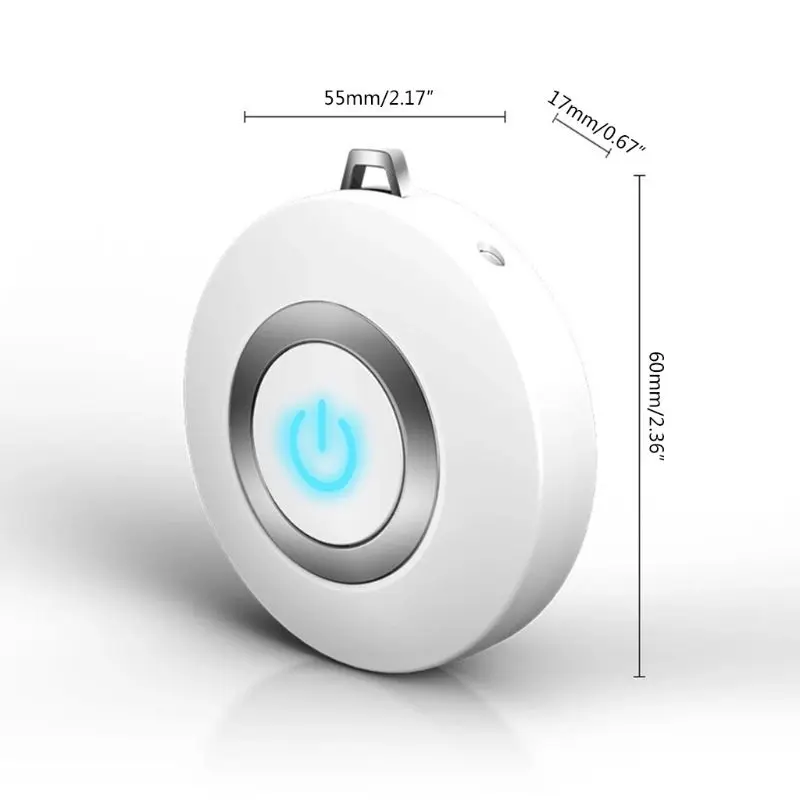 Wearable Air Purifier Necklace Mini Portable USB Air Cleaner Negative Ion Air Freshener
Wearable Air Purifier Necklace Mini Portable USB Air Cleaner Negative Ion Air Freshener