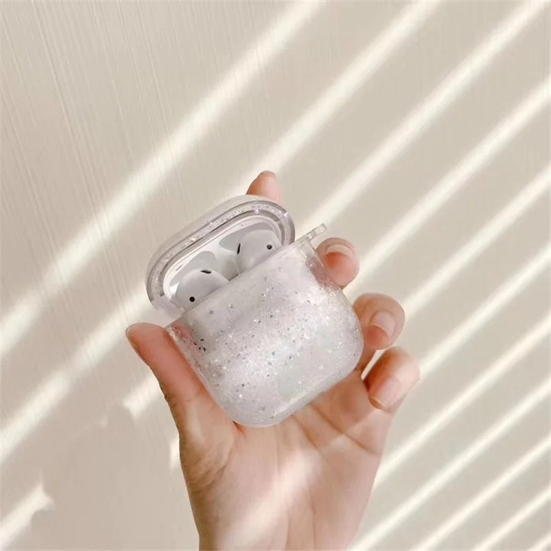 Чехол для Airpods 1/2, серебристый защитный чехол с блестками и зыбучим песком, чехол для Apple Airpods Pro, симпатичный Прозрачный чехол для беспроводны...
Чехол для Airpods 1/2, серебристый защитный чехол с блестками и зыбучим песком, чехол для Apple Airpods Pro, симпатичный Прозрачный чехол для беспроводны...