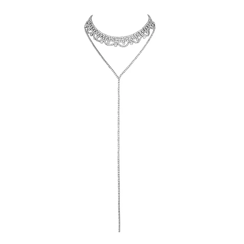 2020 New Trendy Transparent Crystal Necklaces for Women Personality Collar Clavicle Chain Female Jewelry Accessories
2020 New Trendy Transparent Crystal Necklaces for Women Personality Collar Clavicle Chain Female Jewelry Accessories