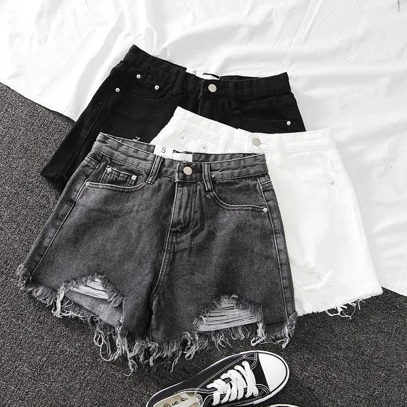Sean Tsing® Summer Women Jeans Shorts High Waist Fur-lined Pockets Denim Shorts Streetwear Chic Hot Pants
Sean Tsing® Summer Women Jeans Shorts High Waist Fur-lined Pockets Denim Shorts Streetwear Chic Hot Pants
