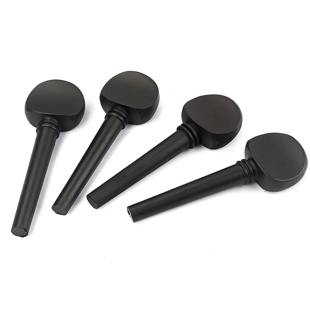 4pcs Professional Ebony Wood Cello Tuning Peg Violoncello Musical Instruments Parts
4pcs Professional Ebony Wood Cello Tuning Peg Violoncello Musical Instruments Parts