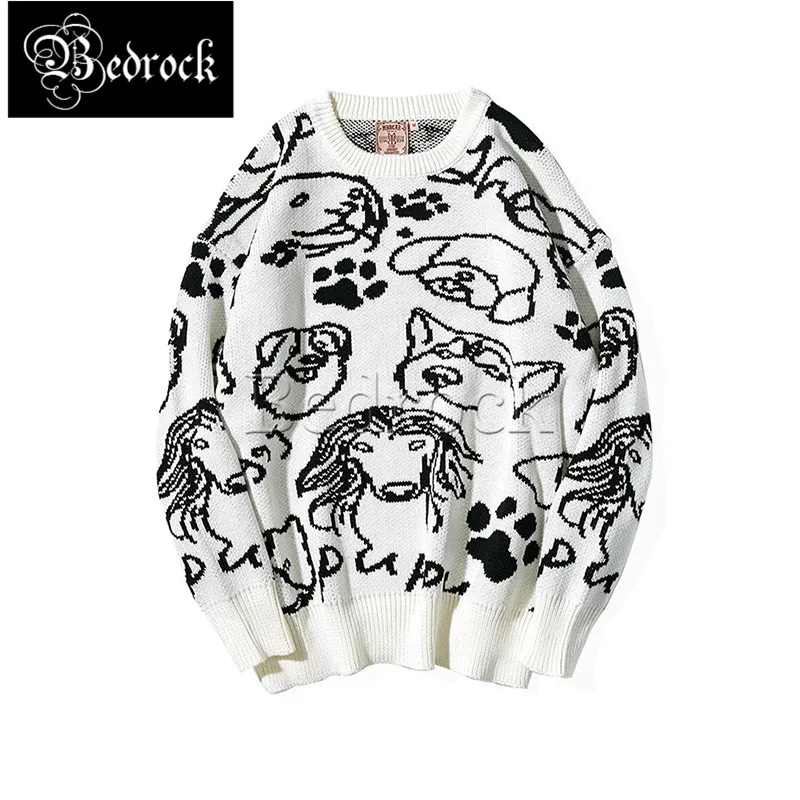 MBBCAR loose woven flower vintage sweater for men Chinese elements style pet theme Amekaji black sweater 650B
MBBCAR loose woven flower vintage sweater for men Chinese elements style pet theme Amekaji black sweater 650B