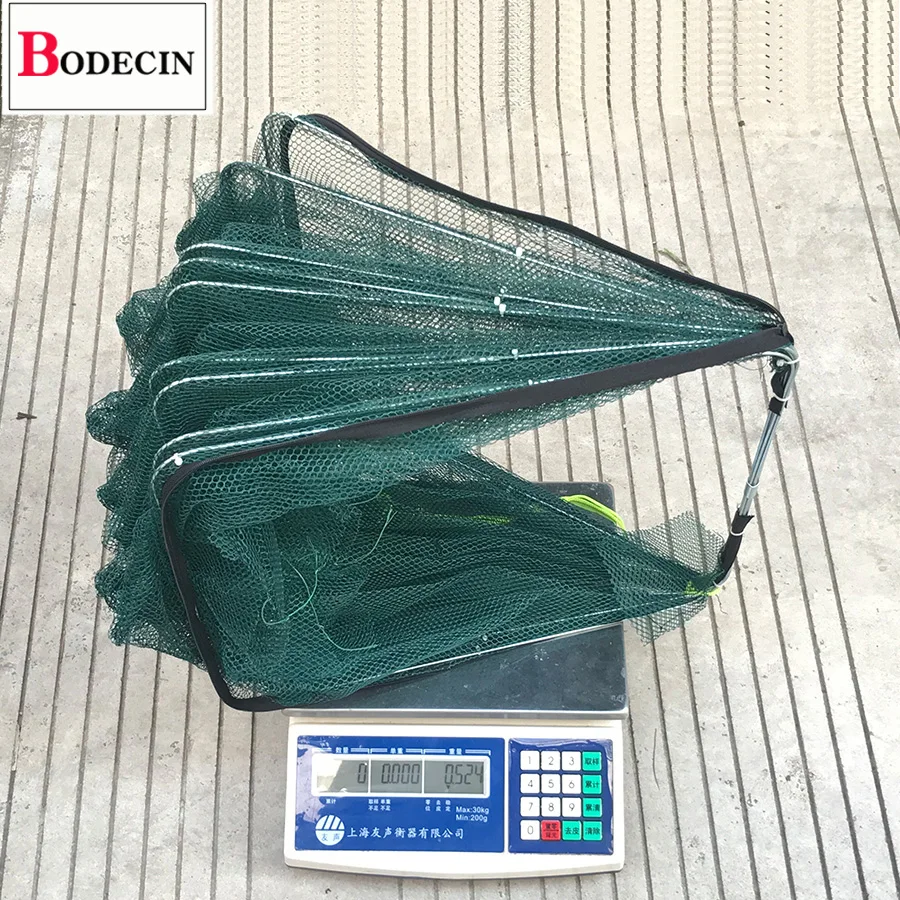 

16 Holes Mesh For Fishing Net/Cage/Tackle Crayfish Catcher Landing/Cast Nets Folding Casting Network Crawfish/Fish/Crab Trap