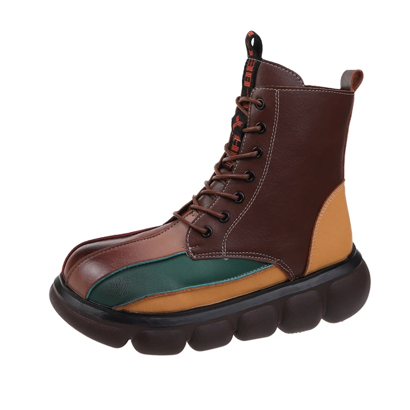 Colorful High Top Ladies Casual Shoes Increasing Women Pu Leather Boots Female Motorcycle Winter Ankle Boots Zapatos De Mujer
Colorful High Top Ladies Casual Shoes Increasing Women Pu Leather Boots Female Motorcycle Winter Ankle Boots Zapatos De Mujer