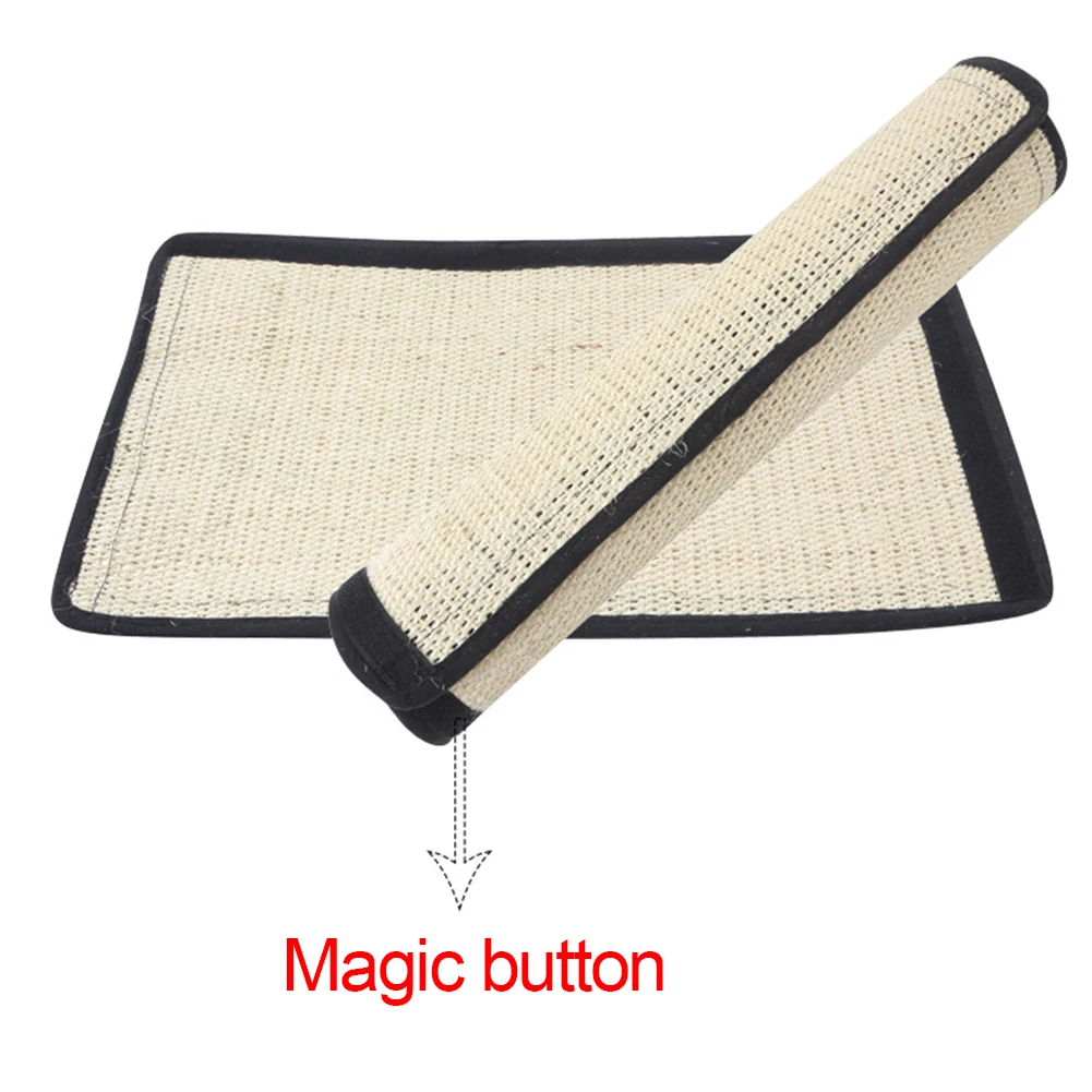 Natural Cat Scratching Mat Pet Toy Scratcher Sisal Board Pad Furniture Protector Pet Supplies Cat Claw Care Product
Natural Cat Scratching Mat Pet Toy Scratcher Sisal Board Pad Furniture Protector Pet Supplies Cat Claw Care Product