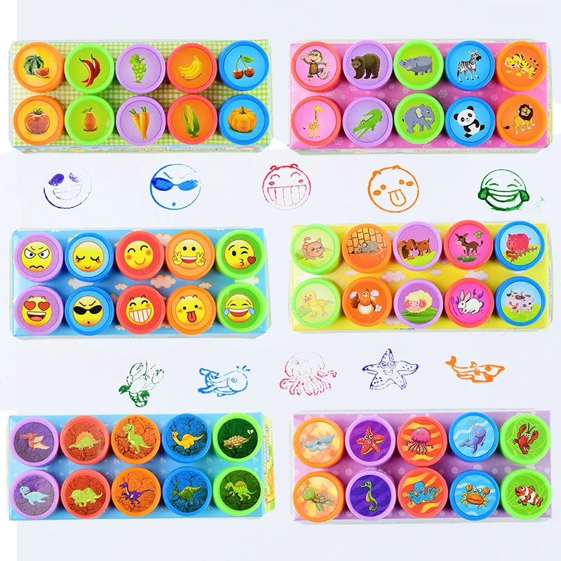 10pcs Cartoon Animal Fruit Self-Ink Rubber Stamps Child DIY Hand-Painted Graffiti Kids Favor Birthday Gift Toys Photo Album Deco
10pcs Cartoon Animal Fruit Self-Ink Rubber Stamps Child DIY Hand-Painted Graffiti Kids Favor Birthday Gift Toys Photo Album Deco