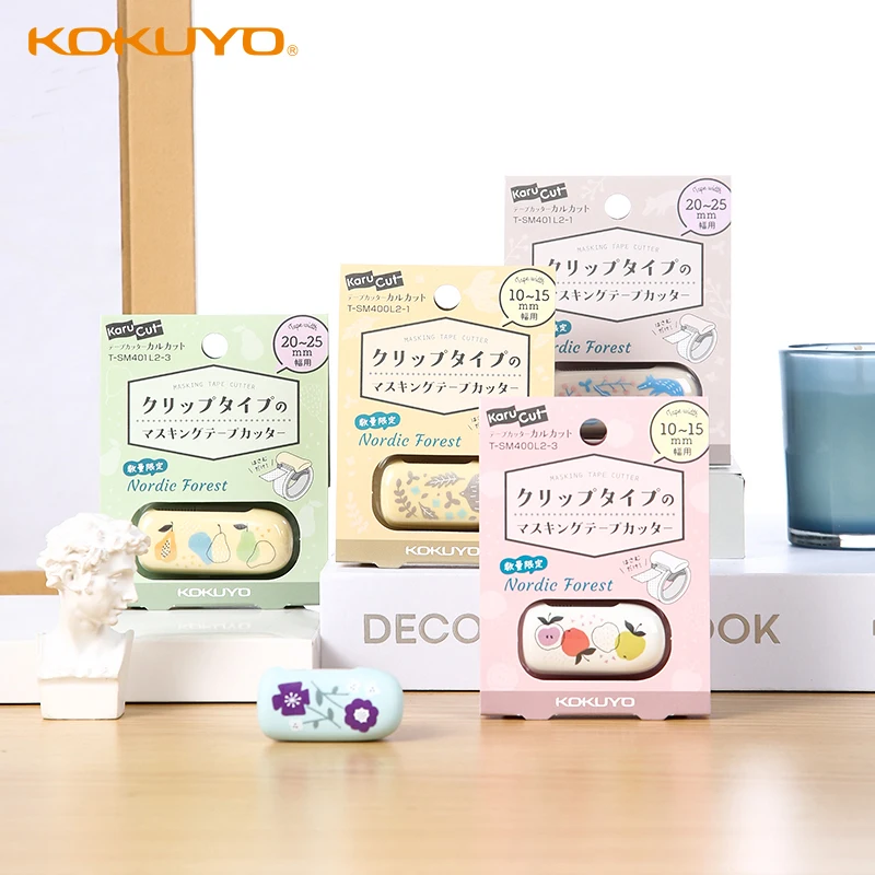 Japan KOKUYO Karucut Washi Tape Cutter Limited Edition Mini Tape Cutting Tool Portable
Japan KOKUYO Karucut Washi Tape Cutter Limited Edition Mini Tape Cutting Tool Portable