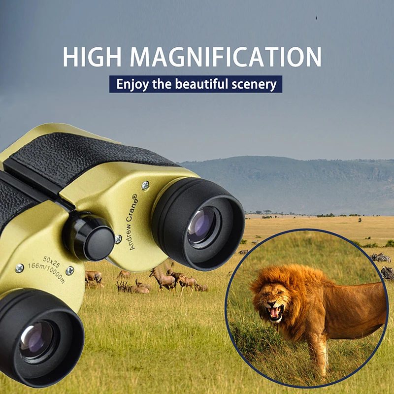 50x25 BAK4 Prism High Powered Professional Binocular Portable Hunting Telescope Scope Luneta bird-watching Camping Travel
50x25 BAK4 Prism High Powered Professional Binocular Portable Hunting Telescope Scope Luneta bird-watching Camping Travel
