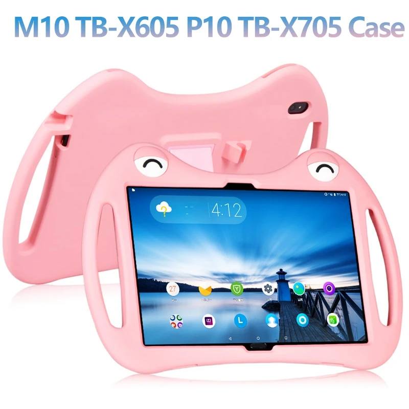 Tablet Case for Lenovo M10 TB-X605 P10 TB-X705 10.1 Inch Tablet Handle Design Silicone Case Tablet Stand with Pen Slot
Tablet Case for Lenovo M10 TB-X605 P10 TB-X705 10.1 Inch Tablet Handle Design Silicone Case Tablet Stand with Pen Slot
