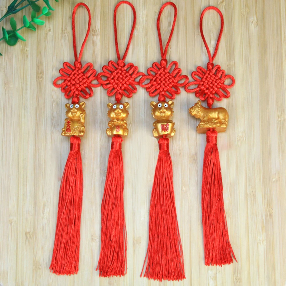 2022 Chinese New Year Hanging Decor Red Chinese Knot Hassel Year of the Tiger Lucky Charm Spring Festival Home Room Decoration
2022 Chinese New Year Hanging Decor Red Chinese Knot Hassel Year of the Tiger Lucky Charm Spring Festival Home Room Decoration