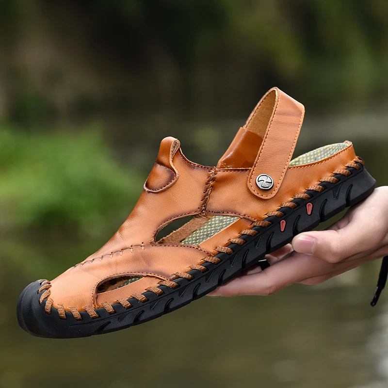 Work Sandals Sandalias Deportivas Hombre Summer Men Sandals Sport Sandalen Herren Sandale Homme Ete Sandalia Masculina Couro
Work Sandals Sandalias Deportivas Hombre Summer Men Sandals Sport Sandalen Herren Sandale Homme Ete Sandalia Masculina Couro