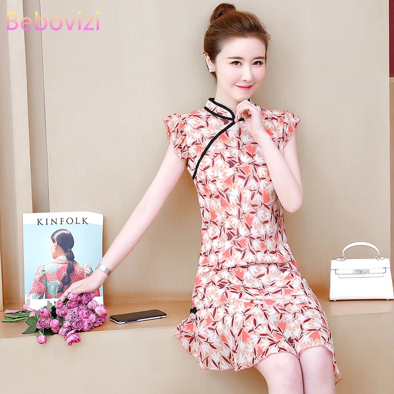 2021 Plus Size M-5XL 3XL 4XL Floral Party Casual Qipao Traditional Chinese Clothing Vintage Modern Cheongsam Dress for Women
2021 Plus Size M-5XL 3XL 4XL Floral Party Casual Qipao Traditional Chinese Clothing Vintage Modern Cheongsam Dress for Women