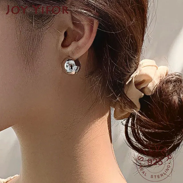 Fashion 925 Sterling Silver Smasll Bead Earrings for Women Elegant Wedding Party Bride Jewelry Gift Prevent Allergy
Fashion 925 Sterling Silver Smasll Bead Earrings for Women Elegant Wedding Party Bride Jewelry Gift Prevent Allergy